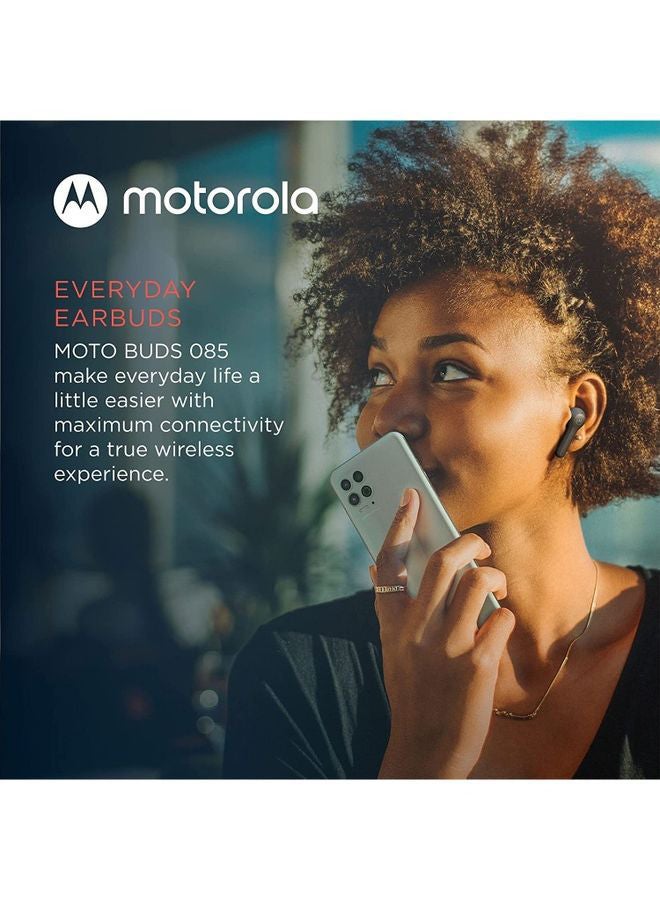 Motorola Moto Buds 085 True Wireless Bluetooth Earbuds Black - Image 5