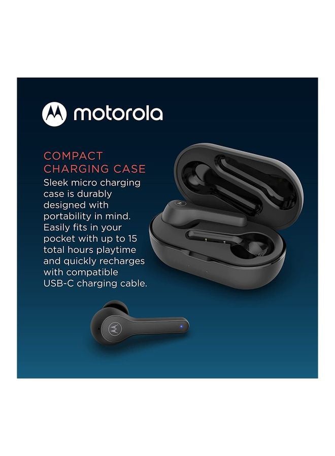 Motorola Moto Buds 085 True Wireless Bluetooth Earbuds Black - Image 3