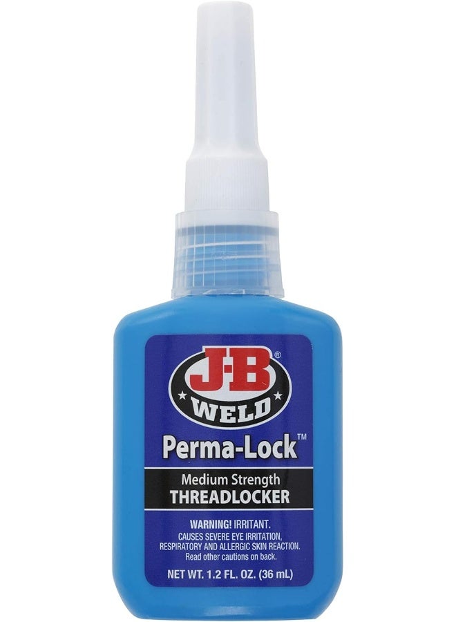 J-B WELD 24236 Perma-Lock Medium Strength Threadlocker - Blue - 36 Ml - Image 2