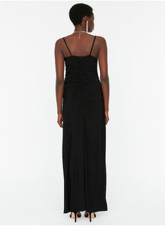 Black Knitted Long Evening Evening Dress TPRSS22AE0112 - pzsku/Z3E5BCA809262FCE53B4FZ/45/_/1730941960/9cc7f9e2-de2b-4d3e-ae3c-ae1ea15265a5