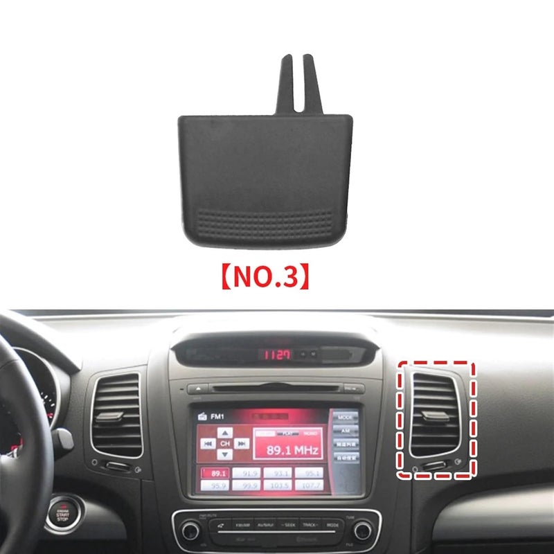 DEMULAX A/C Air Vent Grille Tab Clip for Kia Sorento - Image 4