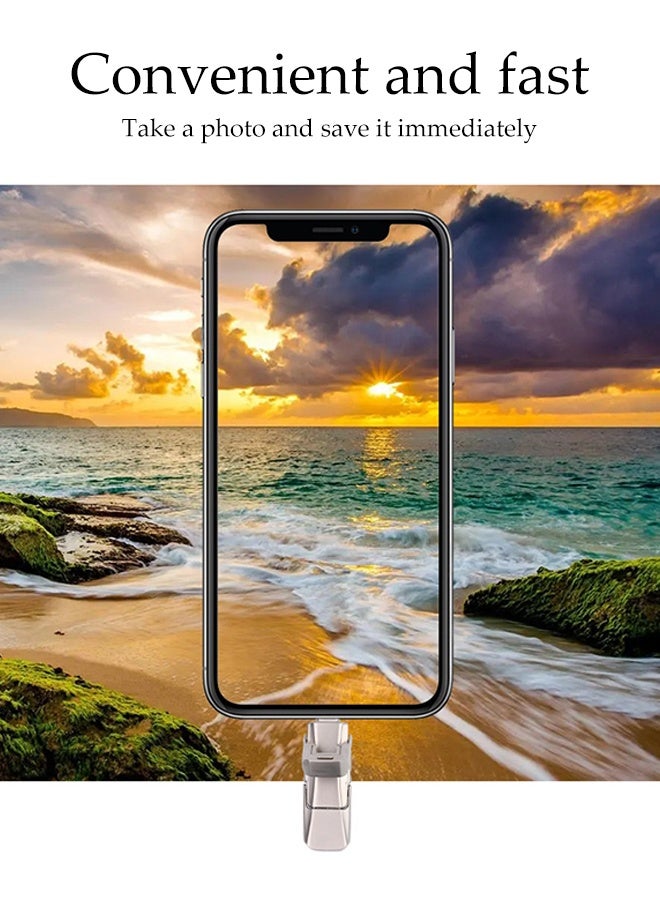 USB Flash Drive，2TB 4-in-1 Multi-conversion Interface Memory Stick，USB 3.0 Memory Stick Thumb Drive USB C Drive，for iPhone/ipad/iPod/Computer/iOS and Android/PC