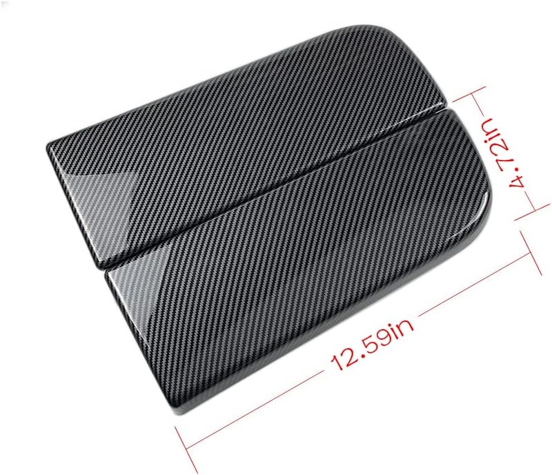 CHUANGHUI NA for BMW 7 Series G11 G12 2016-2021 Carbon Fiber Color Car Interior Center Armrest Box Cover Console Box Storage Box Trim Accessories Covers (740i 740e 750i 750Li) - Image 2