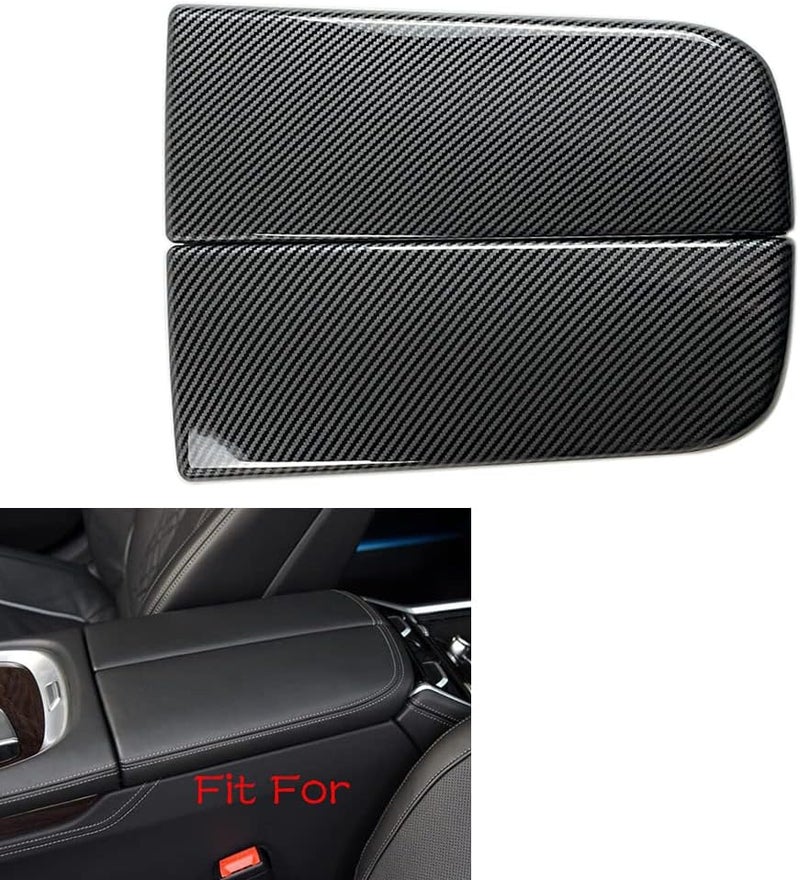 CHUANGHUI NA for BMW 7 Series G11 G12 2016-2021 Carbon Fiber Color Car Interior Center Armrest Box Cover Console Box Storage Box Trim Accessories Covers (740i 740e 750i 750Li) - Image 3