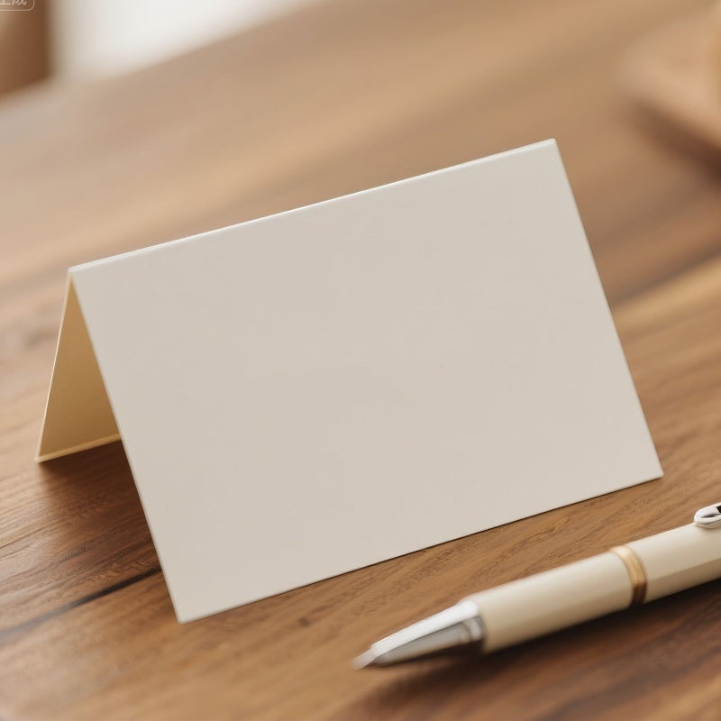 60pcs White Blank Greeting Cards with Envelopes 4x6 Folding Note Card Set - Image 3