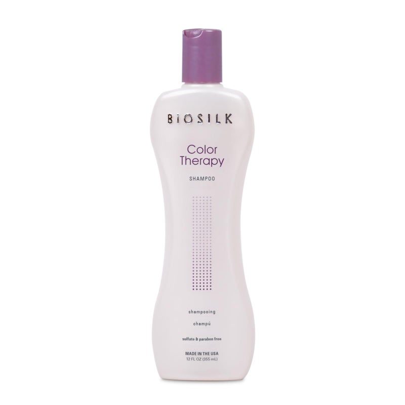 BioSilk Color Therapy Shampoo, Gently Cleanses Without Stripping Hair Color, Color Protection While Cleansing, Sulfate, Paraben & Cruelty-Free, 12 Oz - Image 1