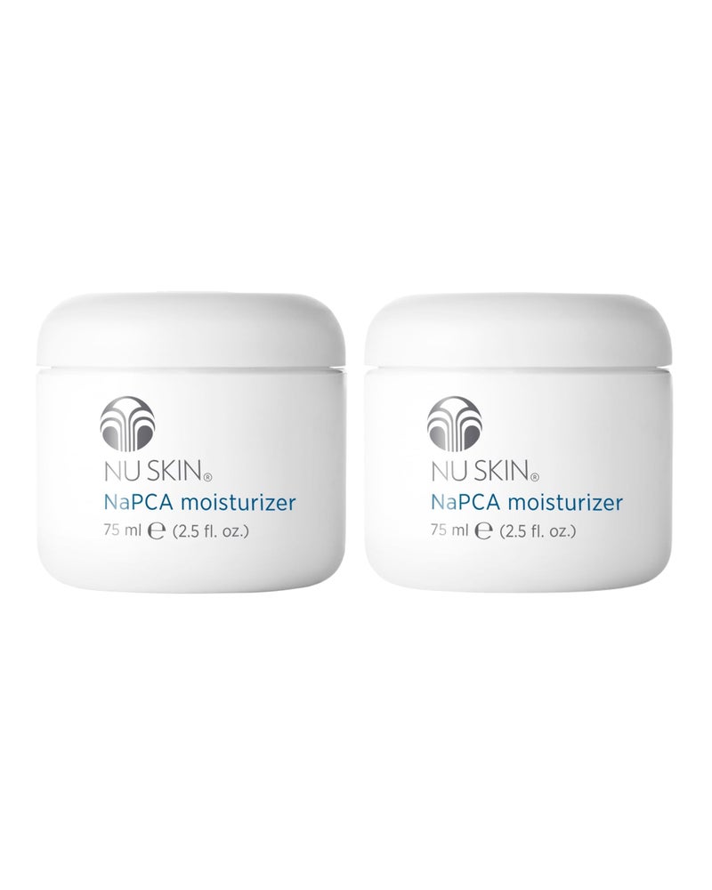 Nu Skin NuSkin NaPCA Moisturizer | Hydrating & Soothing Moisturizer with Vitamin E & Aloe Vera | Non-Greasy Formula for All Skin Types | Locks in Moisture for All-Day Hydration | 2.5 fl. oz. | 2 Pack - Image 1