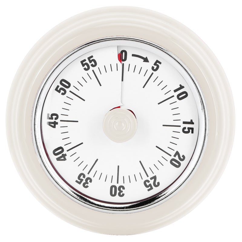 Magnetic Kitchen Timer: Mechanical Inner Core, Battery-Free, 72 Decibel Alarm - Mini Compact, Cold-Rolled Sheet Metal Fridge Timer for Home Kitchen Cooking, Elderly and Kids - Image 3