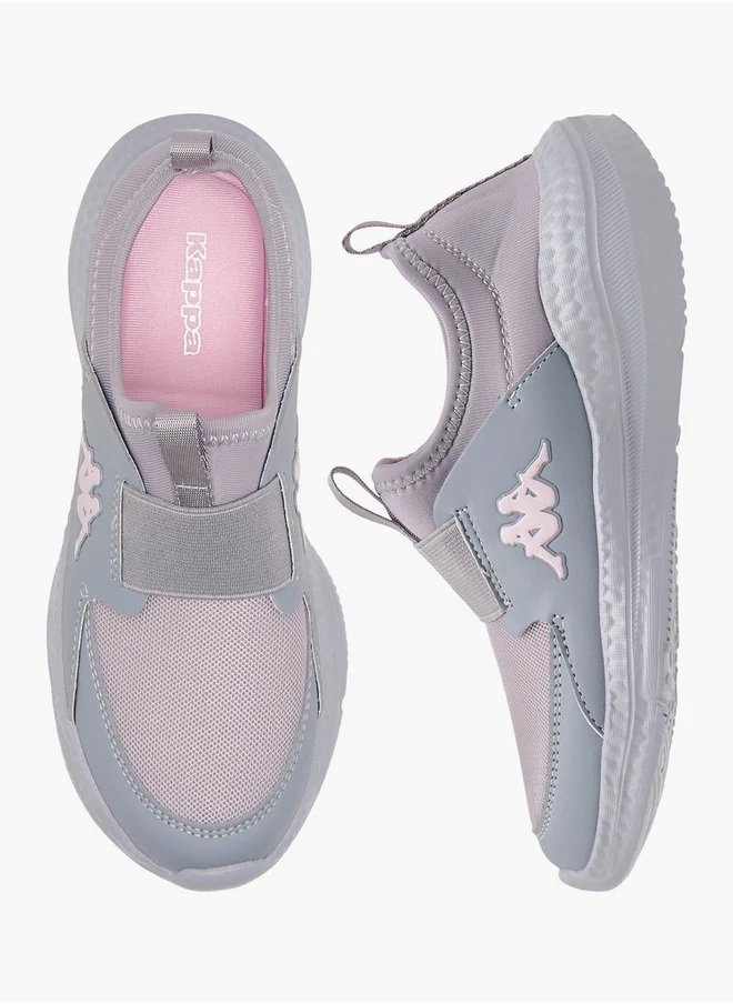 كابا Girls' Logo Detail Slip-On Sports Shoes