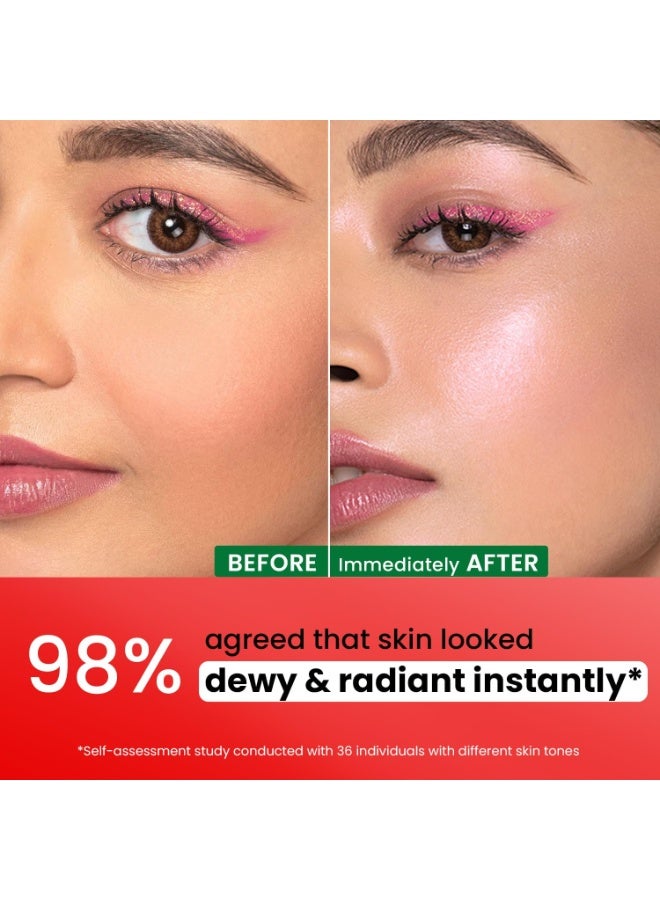 دوت آند كي كريم ستروب بنكهة الفراولة لإشراقة بشرة الوجه | مرطب ومُضيء للوجه | لإشراقة فورية ندية | يُعزز الترطيب | مناسب لجميع أنواع البشرة | للنساء والرجال | 30 مل - Image 4