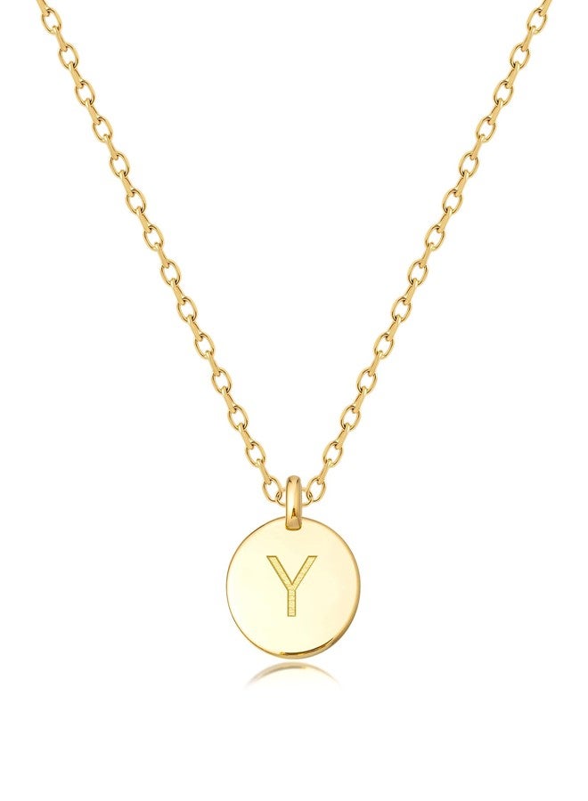 MIDDLUX Initial Necklaces for Women, Mothers Gifts from Daughter, Jewelry Gift for Women, Mothers Day Gifts, Jewelry Necklace for Her, Y Necklace, Custom Name Necklaces - Image 1