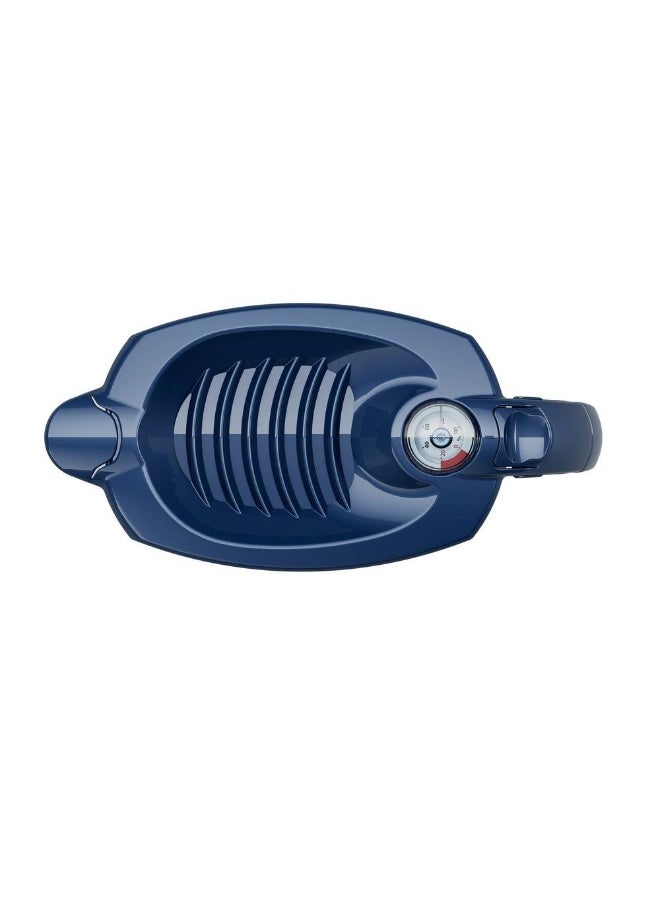 Aquaphor Prestige Water Filter Jug, + 1 Extra Cartridge, 2.8L Capacity, Slider Lid and Compact Design, Reduces Chlorine, Rust, Heavy Metals, Phenols & Organic Compounds, Provides Odorless and Tasty Water, BPA-Free, Fridge-Friendly Water Purifier Jug for Daily Use (Cobalt Blue) - Image 4