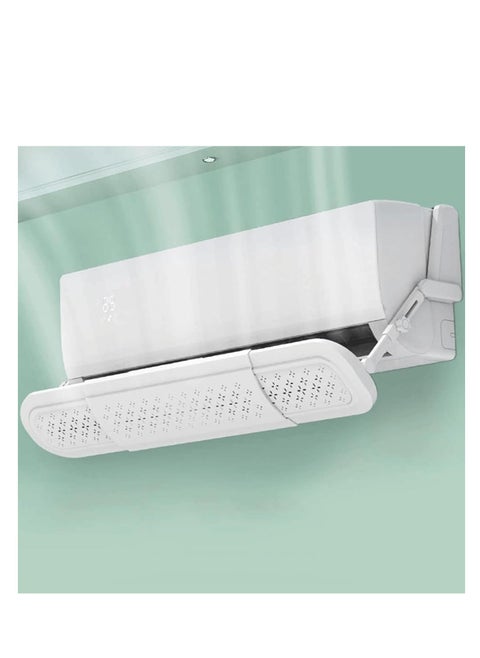 Air Conditioner Deflector Air Conditioning Wind Shield, Split Ac Adjustable Flow Deflector Preventing Ac From Blowing Directly, For Home Office Retractable Ac Windshield (MKS-159)
