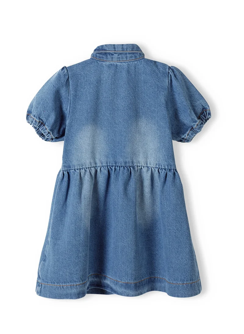 مينوتي Kids Girls Denim Dress