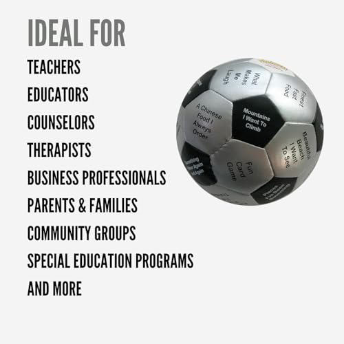 TaliCor كرة تاليسور ثامبال - كرة مهارات اجتماعية لكسر الجليد للمعلمين والمستشارين وبناء الفرق واجتماعات الأعمال - Image 2