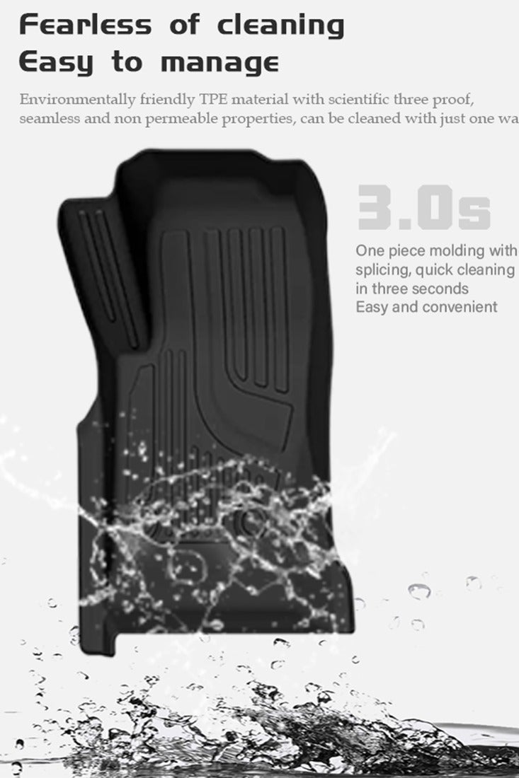 Generic Car mat, suitable for tank 300 car mat, 2021-2024 model, waterproof, wear-resistant, easy to clean, high-end, material: TPE.  - Image 2