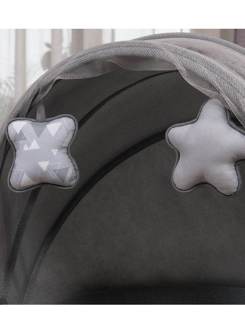 Electric vibrating bed with 7 different modes, multi-functional, connected to the mobile phone via the application to control the bed