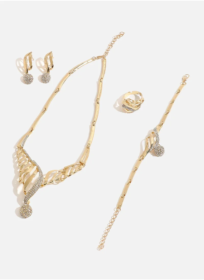 SOHI Party Jewellery Set