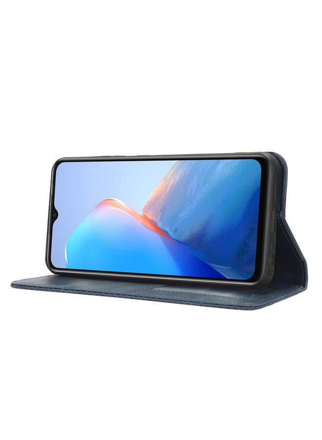 اس-توب جراب لهاتف Infinix Smart 7 HD X6516 مصنوع من الجلد بمشبك مغناطيسي بتصميم كلاسيكي - Image 5