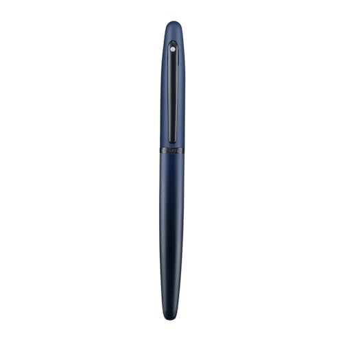 Sheaffer VFM Fountain Pen | E9429 Matt Blue with Black Trims with PVD | Medium Nib with Converter | Premium Fountain Pen - Image 5