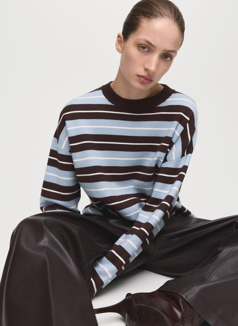 MANGO Oversized striped sweater - Image 3