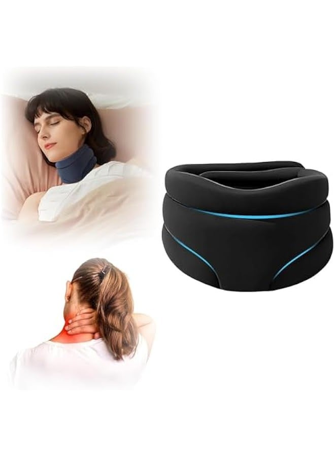 TRASSLE Neck Brace, Cervicorrect Neck Brace by Healthy Lab Co, 2024 Upgraded, Neck Brace for Sleeping, Neck Brace for Snoring, Neck Support Brace for Neck Pain and Support - Image 1