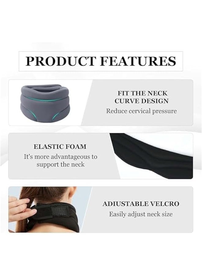 TRASSLE Neck Brace, Cervicorrect Neck Brace by Healthy Lab Co, 2024 Upgraded, Neck Brace for Sleeping, Neck Brace for Snoring, Neck Support Brace for Neck Pain and Support - Image 3