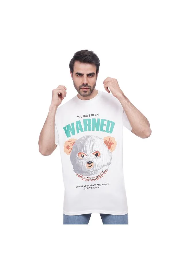 Coup Coup Men Printed Loose Fit T-Shirt