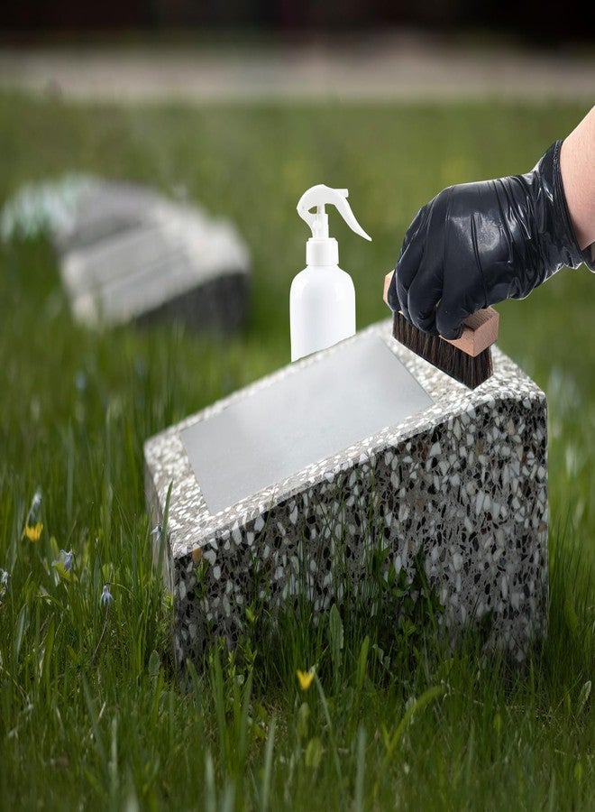 Delllala 8 Pcs Headstone Cleaner Kit for Cleaning Granite Tombstones in Cemeteries, Including Towels, Brushes, Tombstone Sponges, Scrapers, Brush Sets, Stainless Steel Scrapers, and Disposable Gloves - Image 3