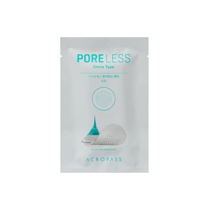Acropass PORELESS Pore care, Tightening Pores, Oil control, Blackheads care (2 Bubble Wash-off Masks + 2 circular patches + 2 semicircular patches) - Image 3