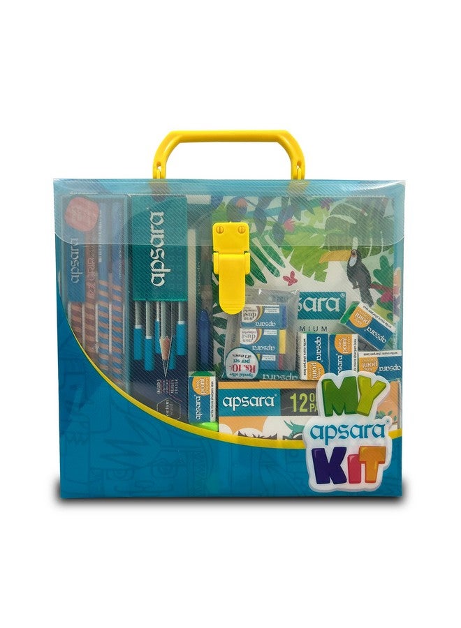 Apsara My Kit | A Complete Collection of Stationery Kit| An ideal option for gifting & personal use |All Stationery Kit use for Exam & Daily perpose | Ideal Gift Pack | Back to School Kit | Pack of 1 - Image 1
