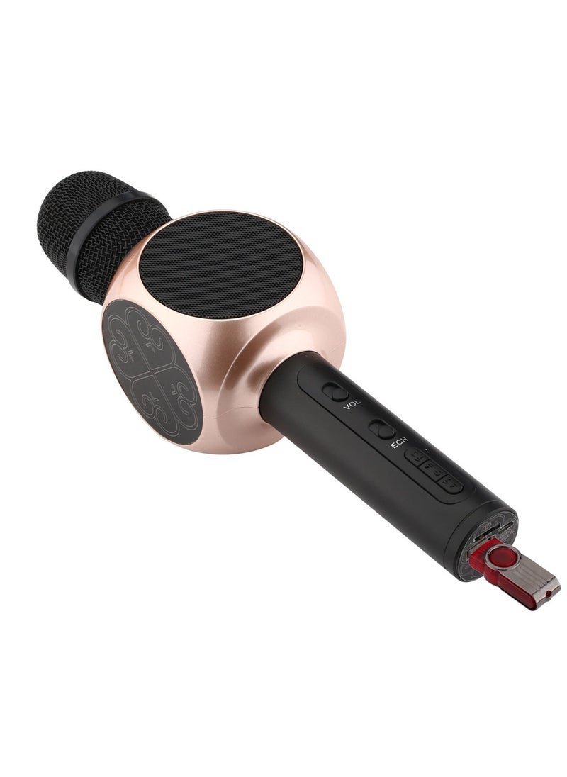 ELTRAZONE Portable Handheld Bluetooth Karaoke Microphone with LED Lights – Wireless Speaker  Mic Combo for Home Parties, KTV, Singing, and Karaoke Nights – Rechargeable Battery Lasting Up to 4 Hours – Fun for Adults  Kids – Multi-Color - Image 4