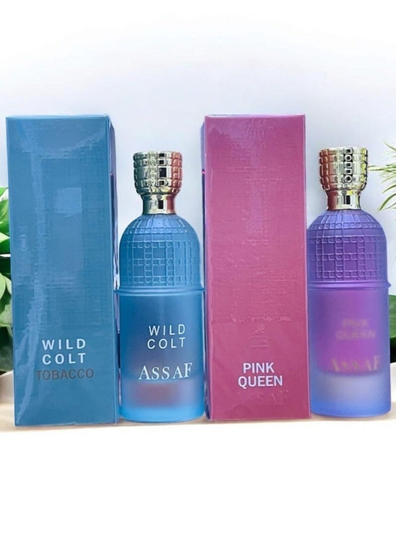 عساف وايلد كولت توباكو ٢٠٠مل و عساف بينك كوين ٢٠٠مل - Image 2