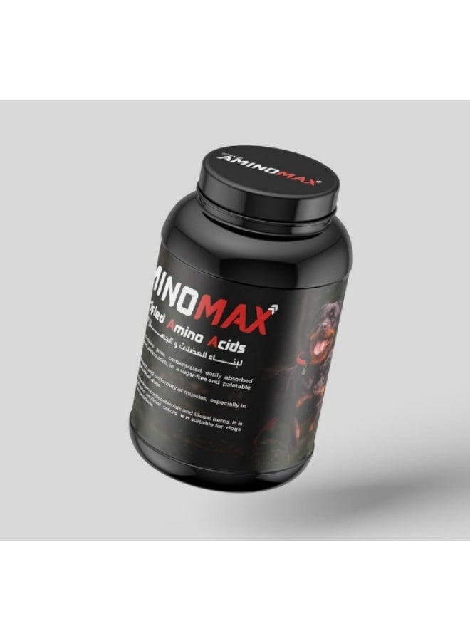 مكمل غذائي Amino Max للكلاب 3 كجم – مسحوق أحماض أمينية وبروتين وفيتامينات لدعم العضلات والطاقة - Image 1