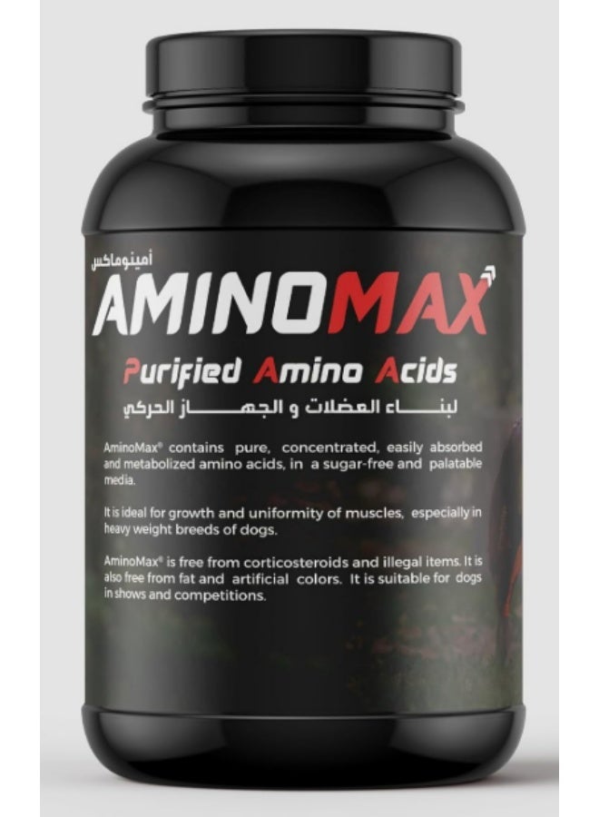 مكمل غذائي Amino Max للكلاب 3 كجم – مسحوق أحماض أمينية وبروتين وفيتامينات لدعم العضلات والطاقة - Image 2