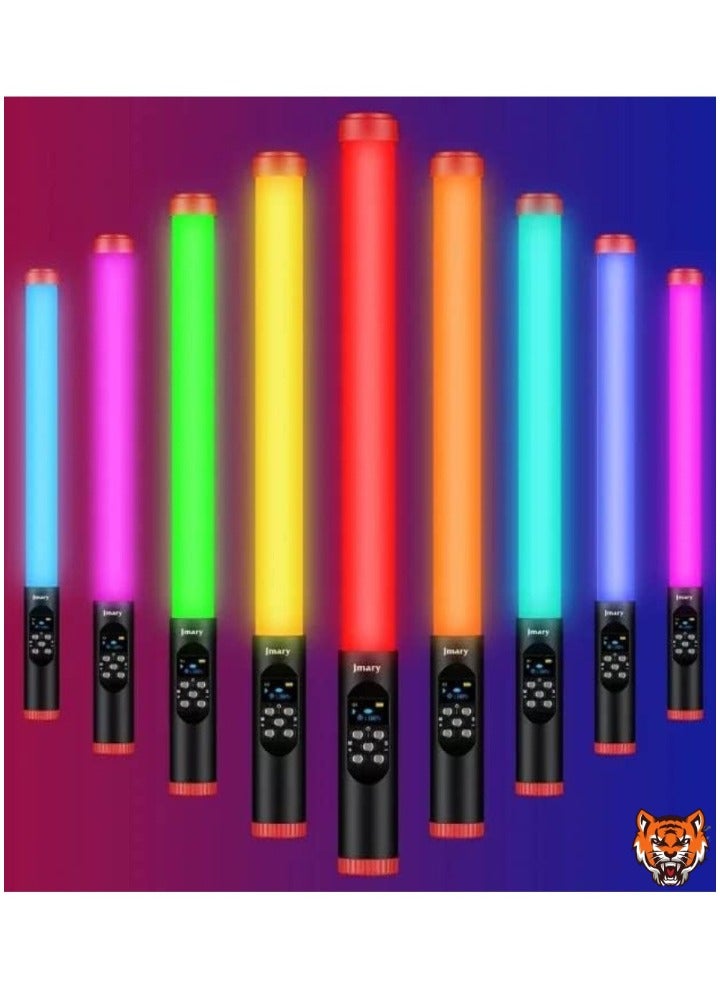 TIGER Portable Waterproof RGB LED Light Bar with LED Display – Ideal for Filmmakers and Photographers - Image 2