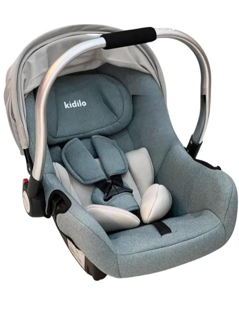 Kidilo Car seat for children with forward and rear facing positions and safety belt, the seat is easy to remove and install, padded, soft and comfortable for the child to sit on  - Image 2