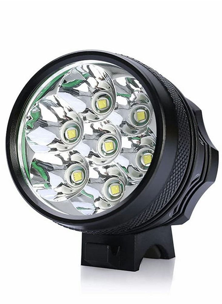 SYOSI - 10000LM 7x Cree XML T6 LED MTB Mountain Bike Bicycle Light Headlight Headlamp Torch USB Rechargeable 18650 Battery 8.4V 8000mAh - Image 1