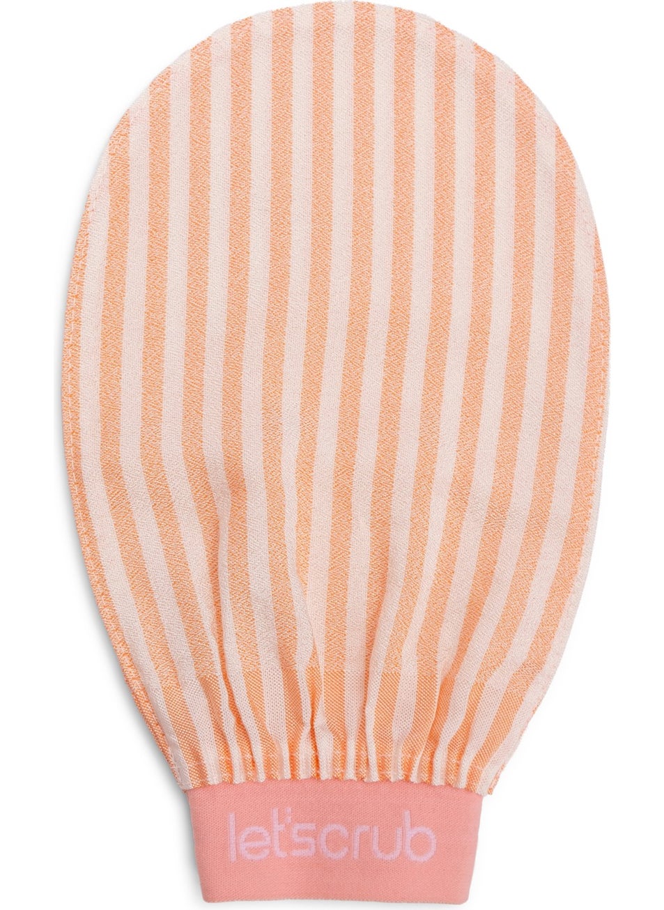 LET'SCRUB - Premium Bath Scrub Ecru Zebra Model Peeling Glove 100% Floş Silk Scrub for Normal Skin - Image 1