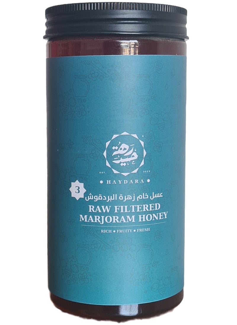 Haydara Raw Filtered Marjoram Honey 3 - 800g 