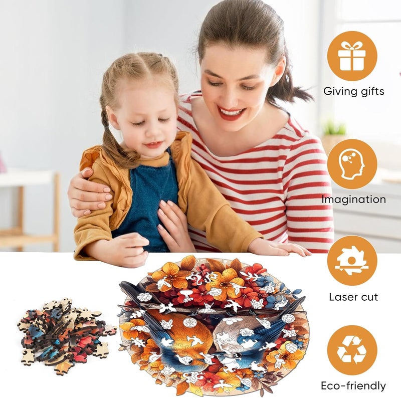Mys Aurora Blue Bird Couple 200Pcs - Image 4