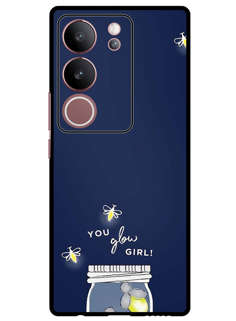 Theodor Protective Case Anti Scratch Shock Proof Bumper Cover For Vivo S17 - S17 Pro You Glow Girl - Image 1