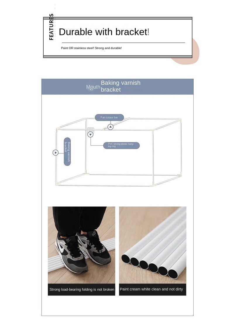 Y&D - Bed Canopy Tents Curtain Blackout Curtain Single Bed Tent Curtain Student Shading Cloth Bed Canopy Mosquito Net Student Sleep Privacy Protection - Image 1