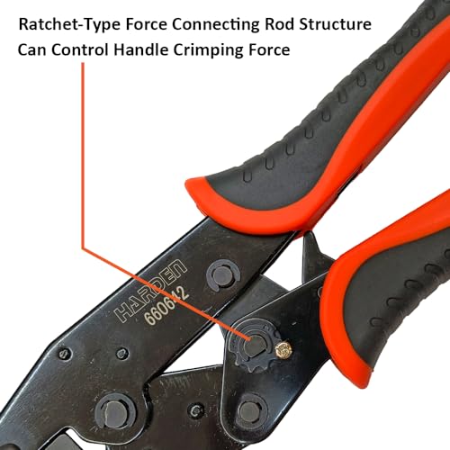 Harden Ratchet Crimping Modular Plug Tool Plier - Cable Wire Lug Tool Plier Crimper - 660642 - Image 5