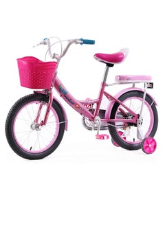 Vaux Elgo Mermaid Kids Road Bike 20 Inch w/ Training Wheels - Light Pink  - Image 4
