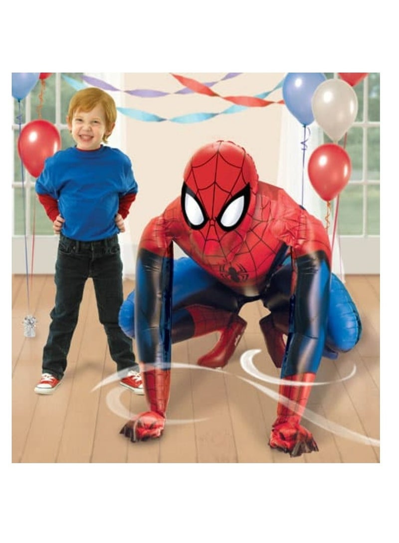 JOLLITY LLC Superhero 3D Stand Gliding Balloon Large Size for Kid Toddler Birthday Decoration 55 * 63 cms - Image 2