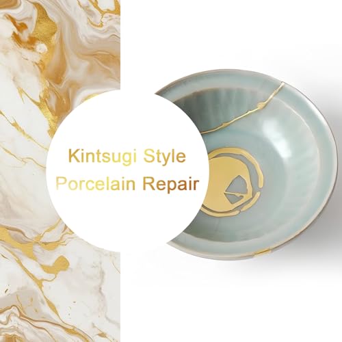 Renfio Metallic Pigment Powder, 5 Colors Gold Mica Powder for Resin, 6 X 20ml Metal Powder, Resin Color Pigment, Color Pigment for Epoxy Resin, Kintsugi, Polymer Clay, Candle Dye - Image 4