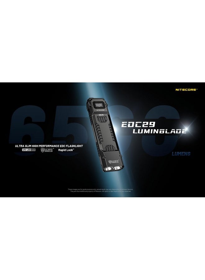 EdisonBright EdisonBright Nitecore EDC29 6500 Lumen USB Rechargeable Slim Body LED Flashlight EBR Charging Adapter  - Image 1