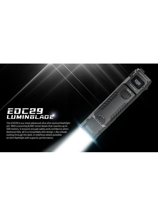 EdisonBright EdisonBright Nitecore EDC29 6500 Lumen USB Rechargeable Slim Body LED Flashlight EBR Charging Adapter  - Image 2