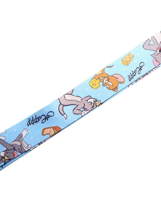 Tom and Jerry Neck Strap Lanyard Keychain- Versatile DIY Polyester Hanging Rope,ID Credit Card Pass Lanyard for Gym,Company, school,Keys & Accessories - Image 5